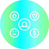 Customer Service Creative Icon Design vector