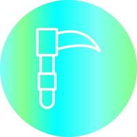 Line Gradient Circle Design vector