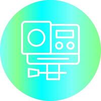 Action Camera Creative Icon Design vector