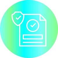 Compliant Creative Icon Design vector