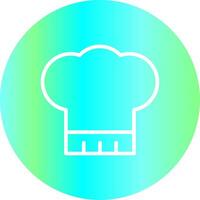 Chef Hat Creative Icon Design vector