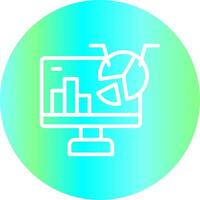 Data Analytics Creative Icon Design vector