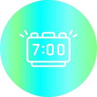 Alarm Creative Icon Design vector