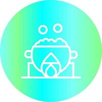 Cauldron Creative Icon Design vector