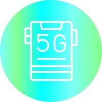 diseño de icono creativo 5g vector