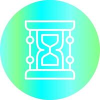 diseño de icono creativo de reloj de arena vector