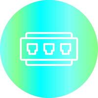 Hub Creative Icon Design vector