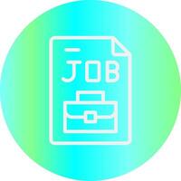 Job Creative Icon Design vector