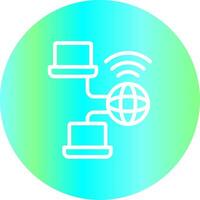 Internet Of Things Creative Icon Design vector