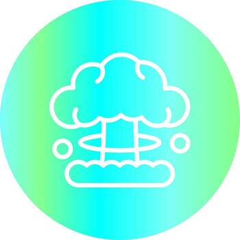 Line Gradient Circle Design vector