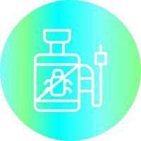 Pesticide Creative Icon Design vector