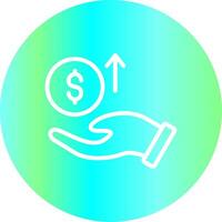 Increase Creative Icon Design vector