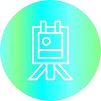 Canvas Creative Icon Design vector