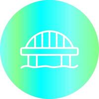 Bridge Creative Icon Design vector