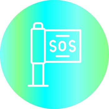 problema de diseño de iconos creativos vector