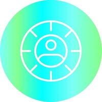 Targeting Creative Icon Design vector