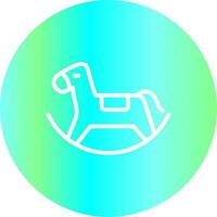 Toy Horse Creative Icon Design vector