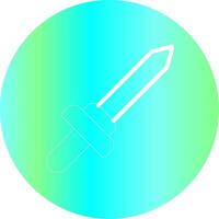 Line Gradient Circle Design vector
