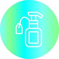 Shampoo Creative Icon Design vector