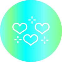 Heart Creative Icon Design vector