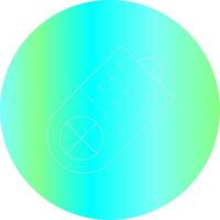 Line Gradient Circle Design vector