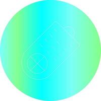 Line Gradient Circle Design vector