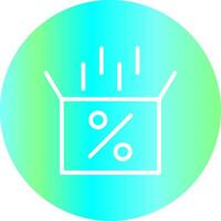 Inside Sales Creative Icon Design vector