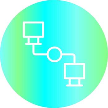 desestructurado datos creativo icono diseño vector