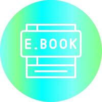 Ebooks Creative Icon Design vector