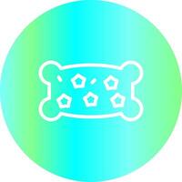 Baby Pillow Creative Icon Design vector