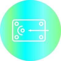 Billiard Game Creative Icon Design vector