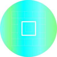 Line Gradient Circle Design vector