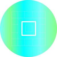 Line Gradient Circle Design vector