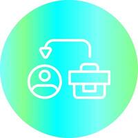 B2C Creative Icon Design vector