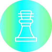 Chess Game Creative Icon Design vector