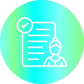 Task Based User Testing Creative Icon Design vector