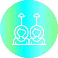 Same Approach Creative Icon Design vector