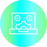QA Testing Creative Icon Design vector