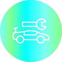 Car Service Creative Icon Design vector