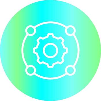 Workflow Creative Icon Design vector