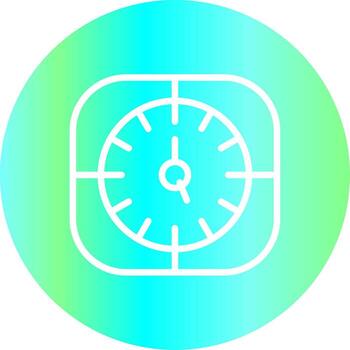 Clock Creative Icon Design vector