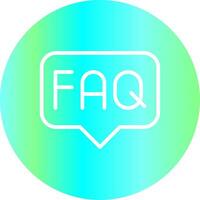 Line Gradient Circle Design vector