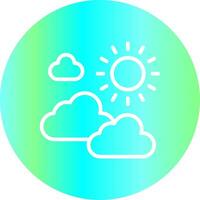 Sun Creative Icon Design vector