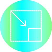 Downsizing Creative Icon Design vector