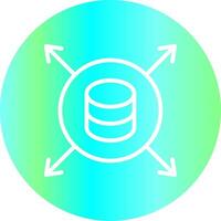 Data Driven Creative Icon Design vector