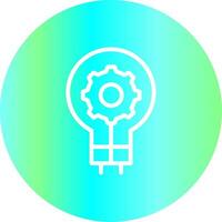 Idea Generation Creative Icon Design vector