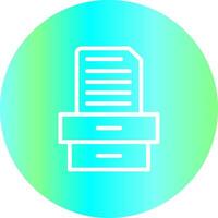 Project Inbox Creative Icon Design vector