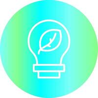 Green Energy Creative Icon Design vector