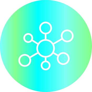 mapa mental creativo icono diseño vector