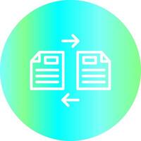 Files Exchange Creative Icon Design vector